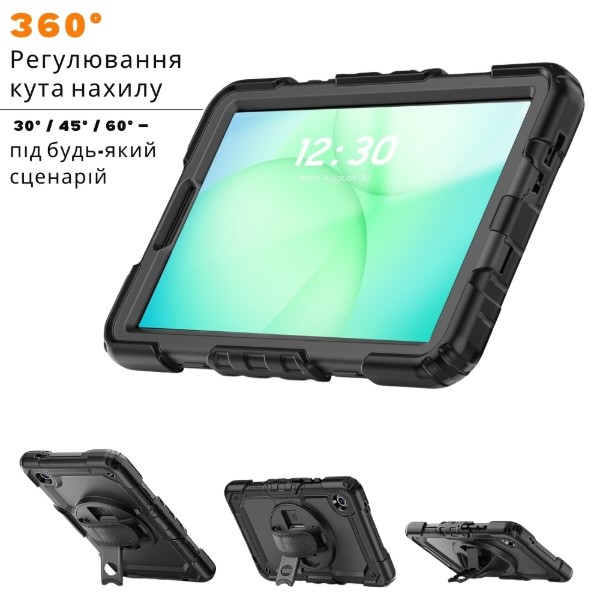 Фото - Чохол для планшету BeCover FortTab for Samsung Galaxy Tab A11 SM-X133/X135 8.7" Black (715639)